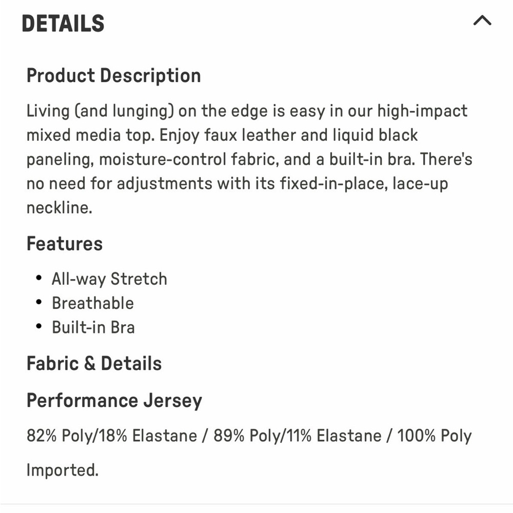 Fabletics Dominica Top - Picture 6 of 6